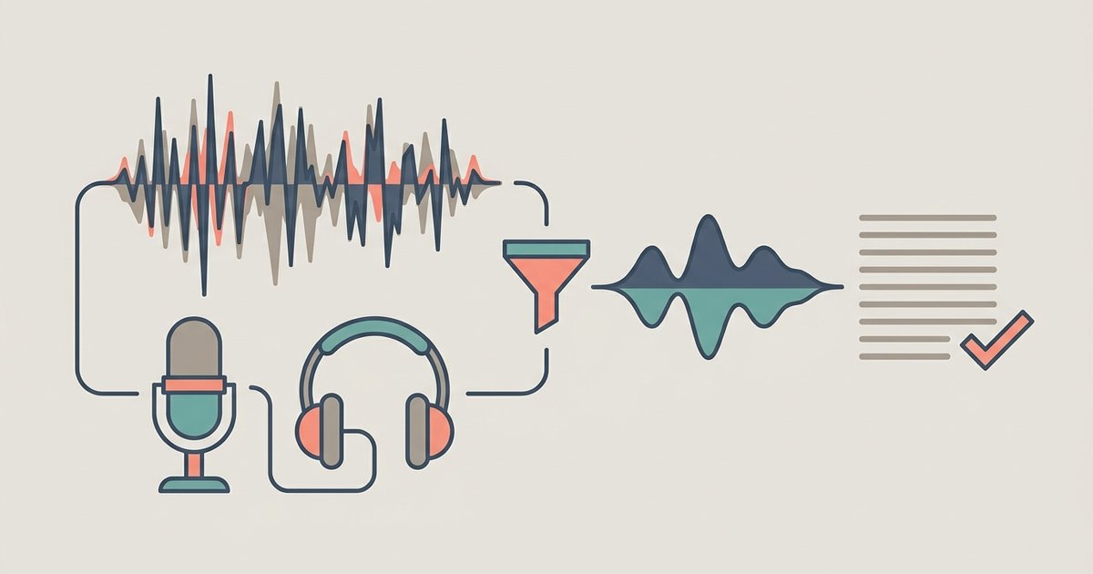 How To Get an Accurate AI Transcript From a Messy Recording